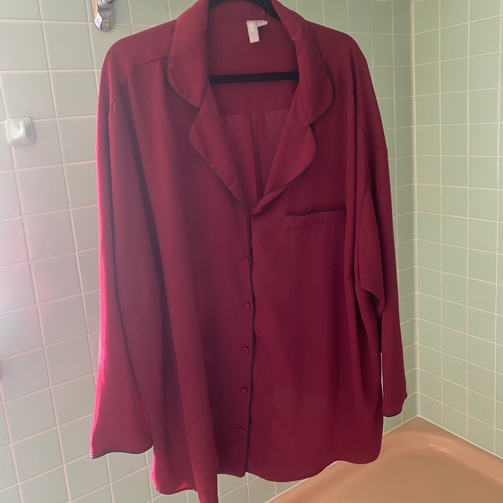 ASOS, size 22, PJ shirt blouse